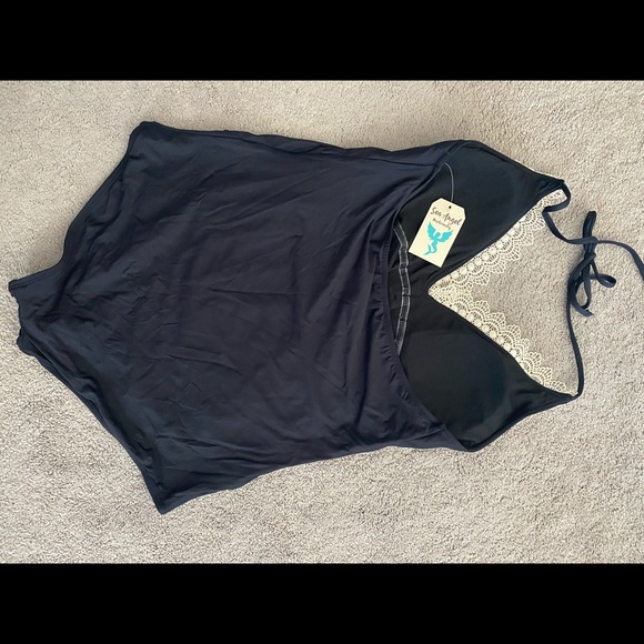 Sea Angel Swim NWT Maternity Lace Swimsuit - Picture 3 of 8